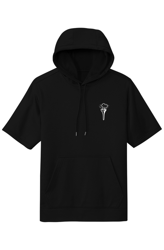 Sport Wick Short Sleeve Hoodie