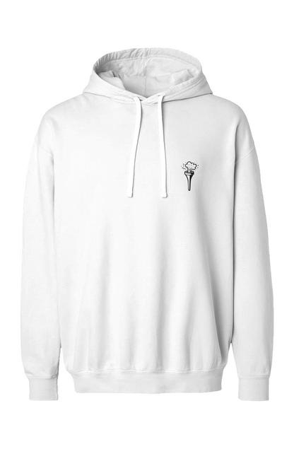 Comfort Colors White Hoodie
