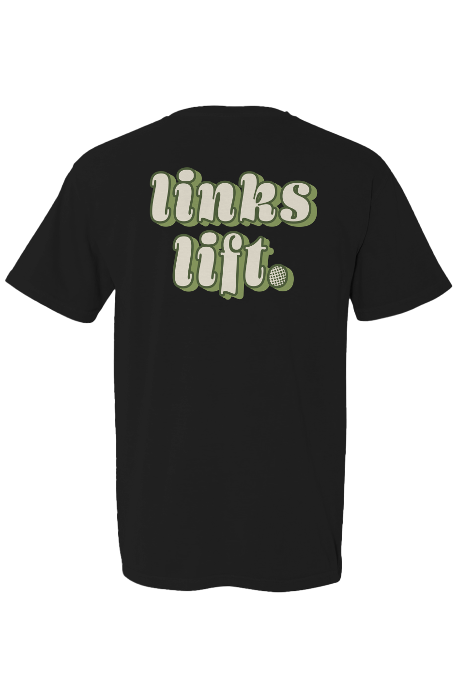 Comfort Colors Black Tee Alt. Logo